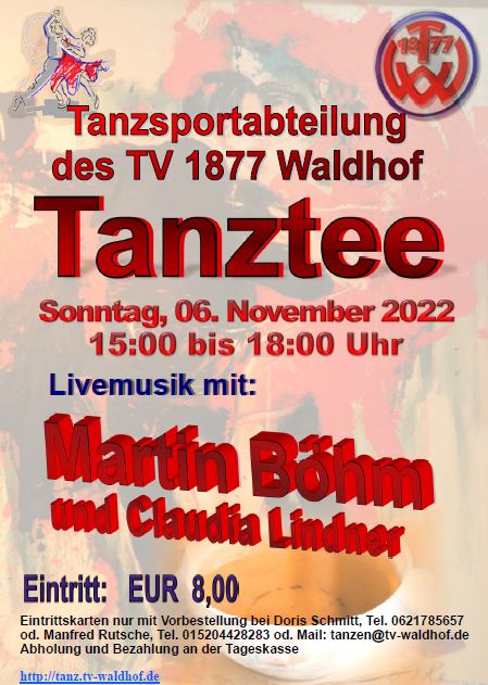 Flyer Tanztee November _2022